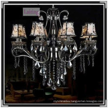Gun black unique decorative chandelier pendant lamp